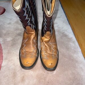 Double H Rich Brown Leather Boots
